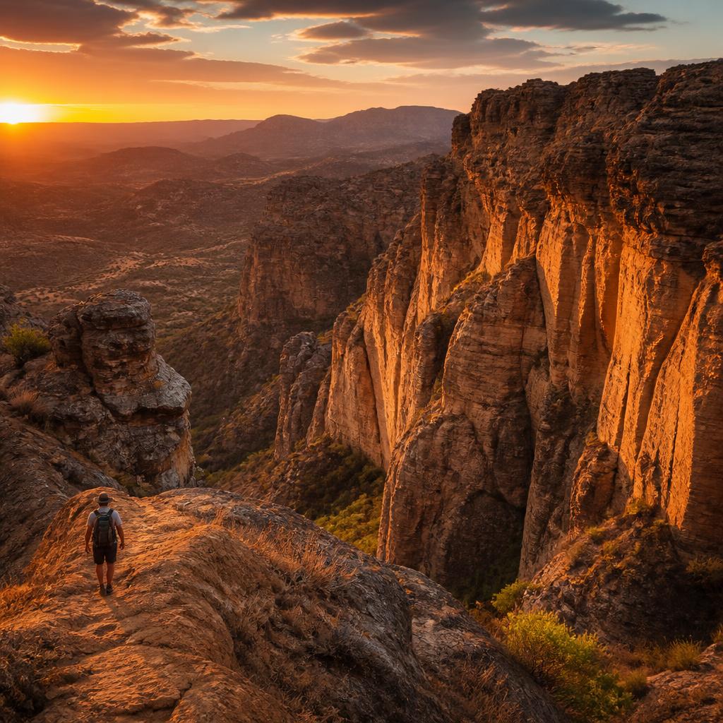 Fianarantsoa, Réserve d'Anja et Isalo